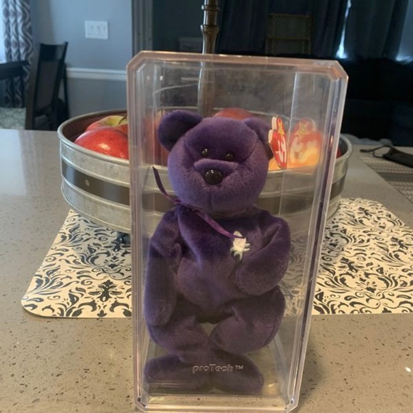 Princes Diana Bear Beanie Baby( 1st generation) - Picture 2 of 6